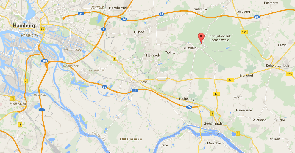 Google Maps Lage Friedrichsruh